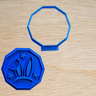 Cortador de biscoito - Orelha coelho