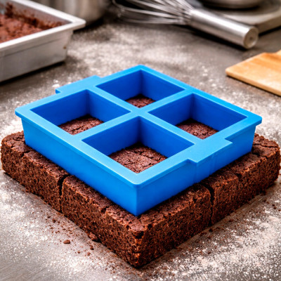 Cortador de Brownies - 4 nichos - CB035