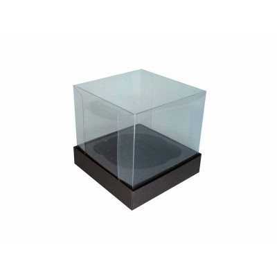 Caixa especial Cupcake - Marrom Café