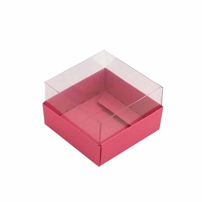 Caixa 1 macaron - Rosa Pink