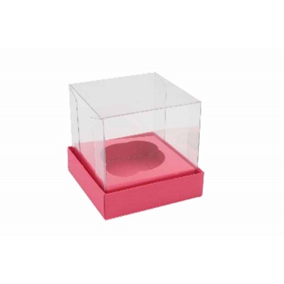 Caixa Mini Cupcake - Rosa Pink