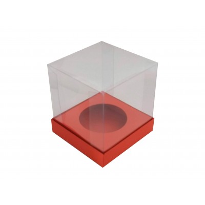 Caixa Mini Panetone 100g - Vermelho